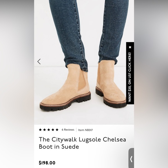 Not for sale: Madewell Leather and Suede Light Tan Boot - Picture 2 of 11